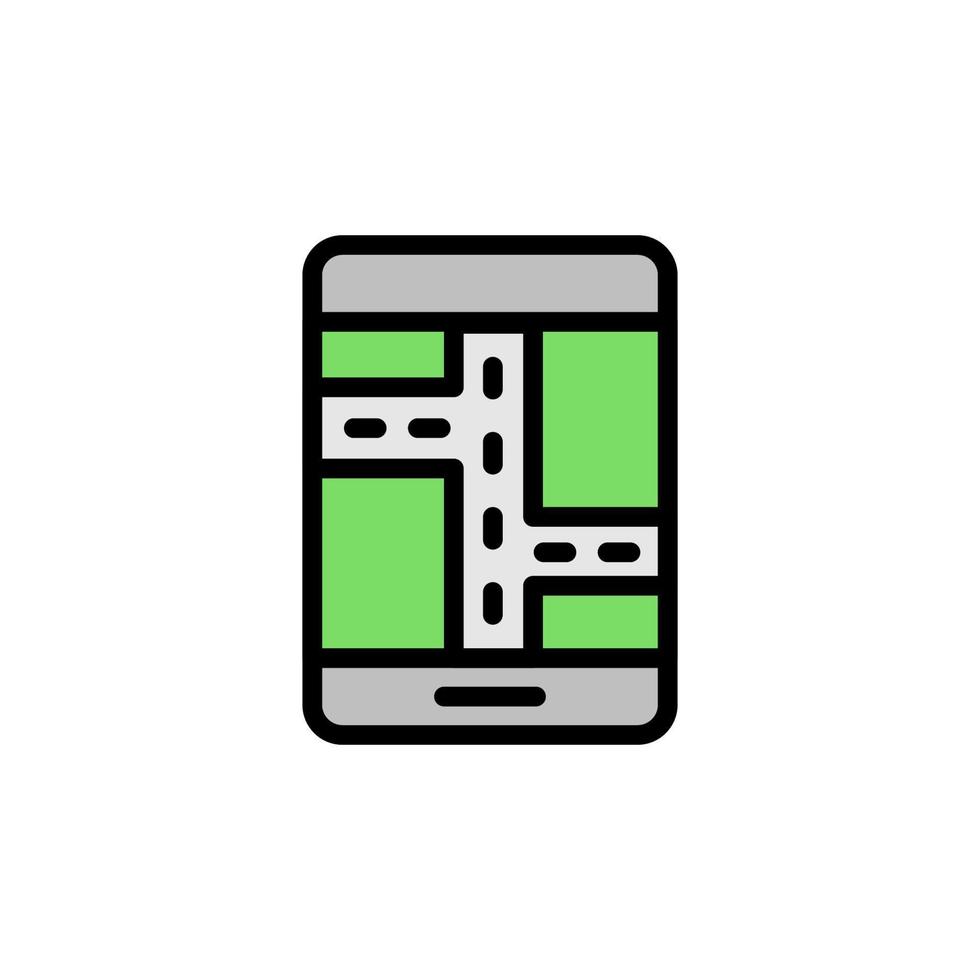 GPS, smartphone vettore icona