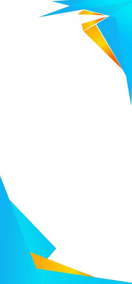 blu geometrico bandiera astratto sfondo vettore