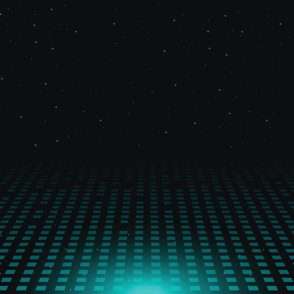 blu digitale concetto leggero splendore con punto sfondo. vettore