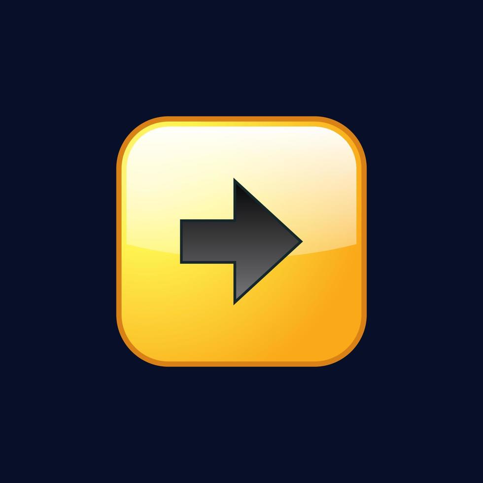 simbolo cartello pulsante frecce ui UX design cartello pulsante vettore