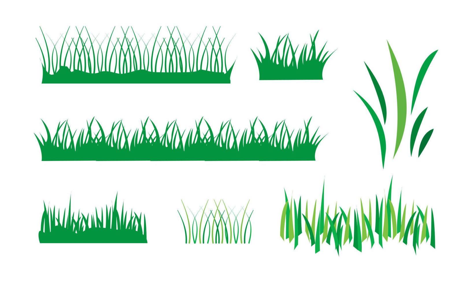 vettore verde erba naturale, organico, bio, eco etichetta e forma su bianca sfondo