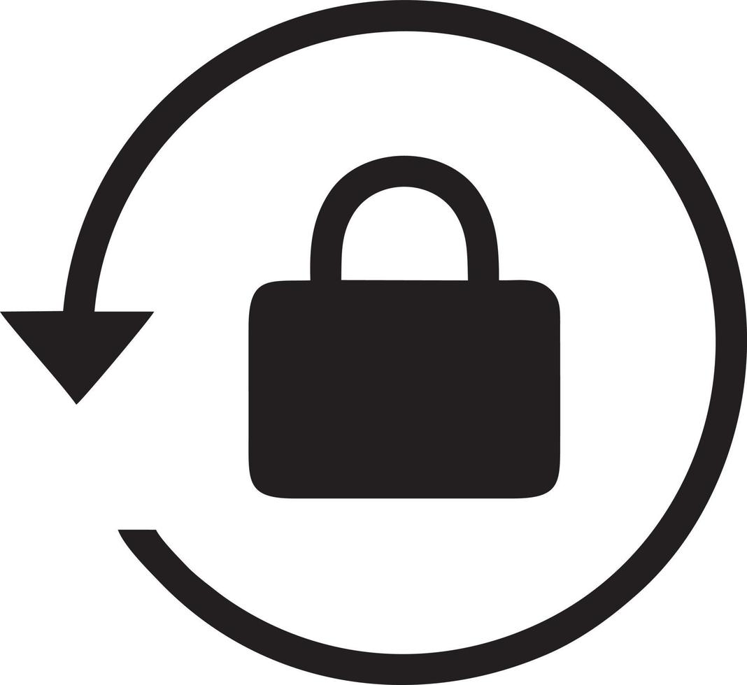 serratura sicurezza icona simbolo vettore Immagine. illustrazione di il chiave sicuro accesso sistema vettore design. eps 10