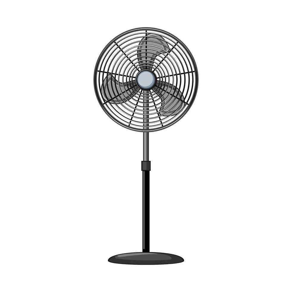 ventilatore elettrico fan cartone animato vettore illustrazione