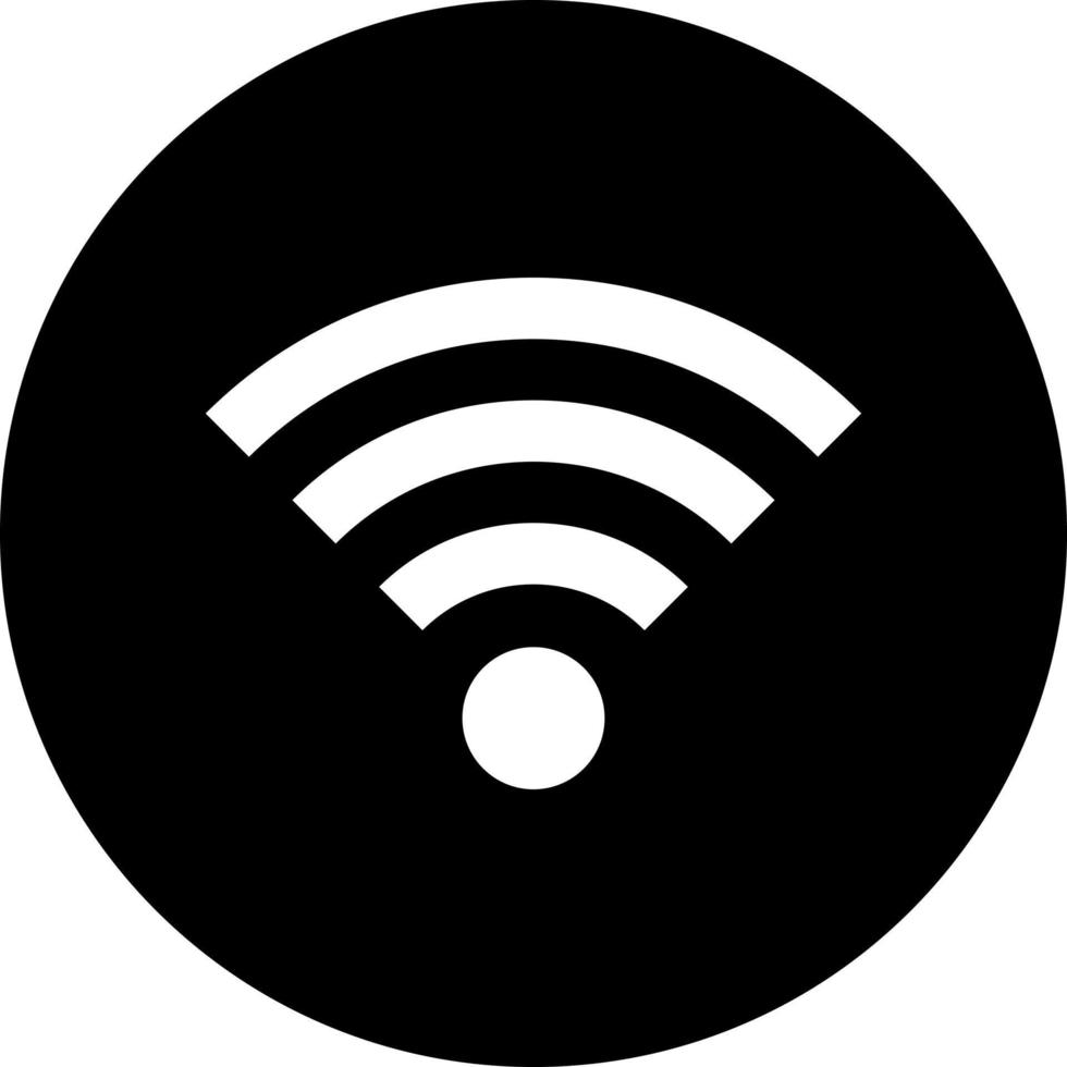 Wi-Fi vettore icona stile