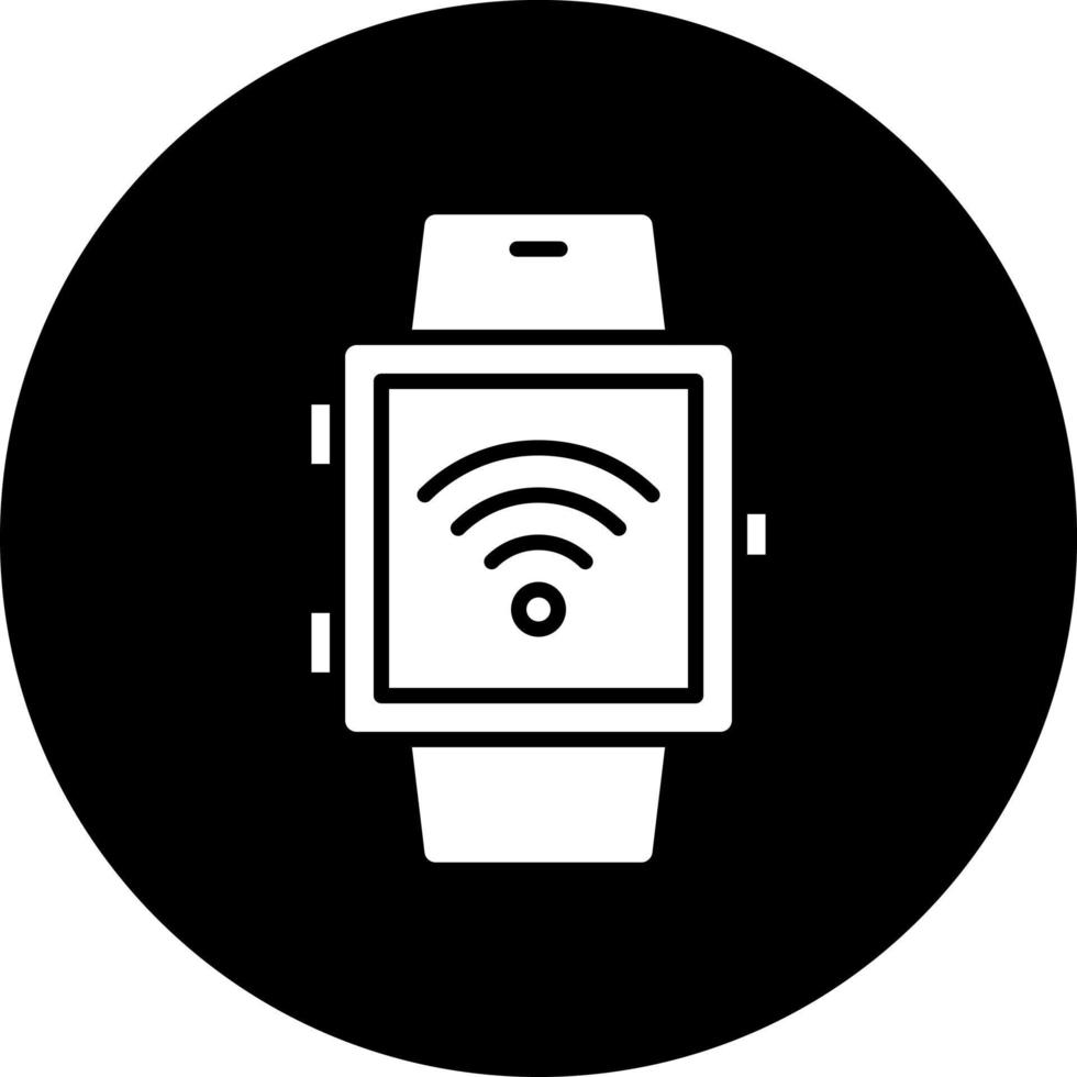 orologio intelligente vettore icona stile