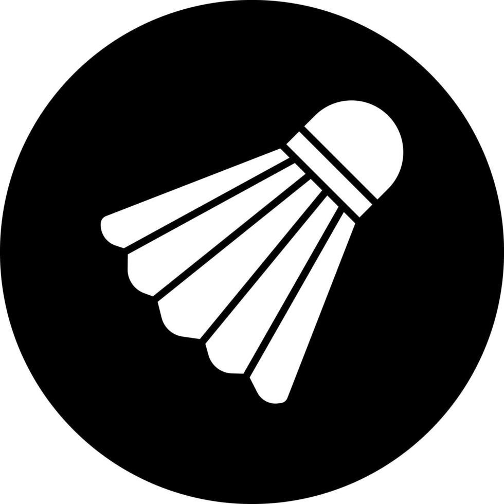 badminton vettore icona stile