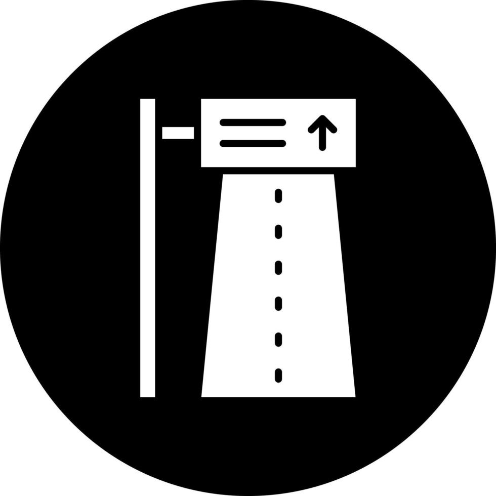 sentiero vettore icona stile