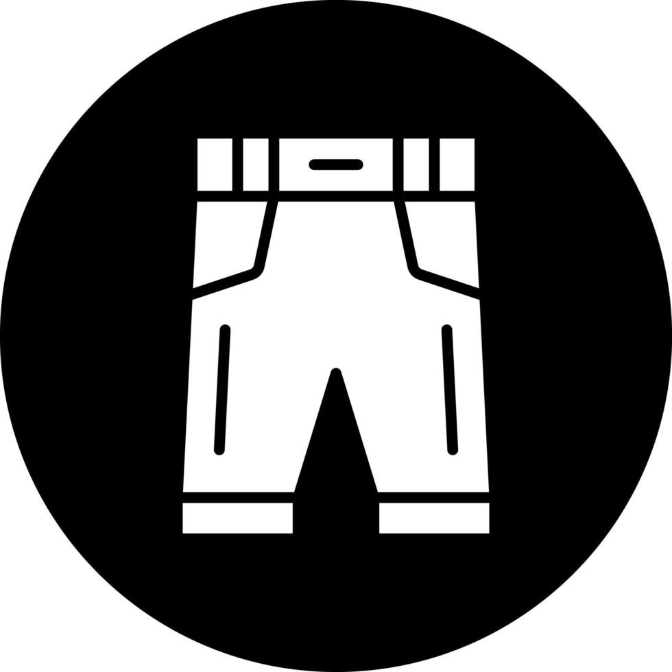 pantaloncini vettore icona stile