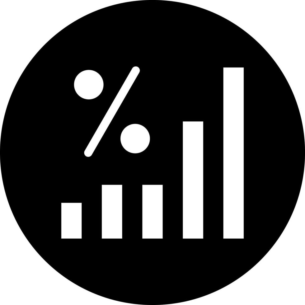 statistiche vettore icona stile