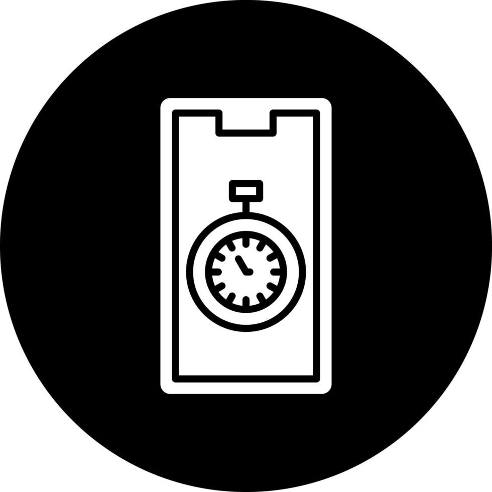 cronometro vettore icona stile