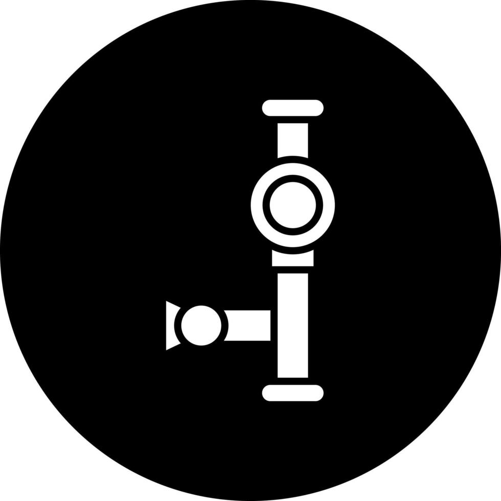 pipetta lampadina vettore icona stile