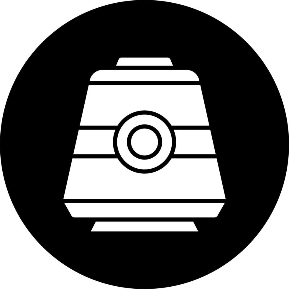 spazio capsula vettore icona stile