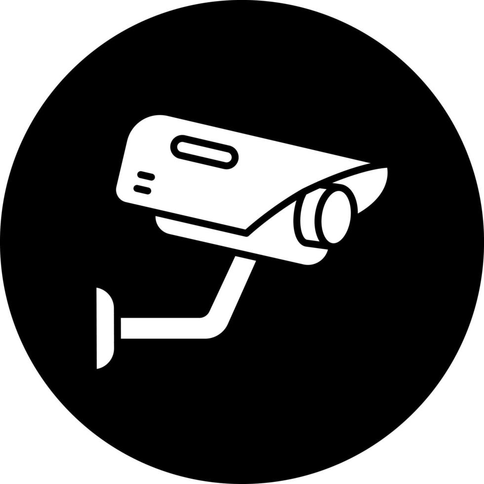 videosorveglianza telecamera vettore icona stile