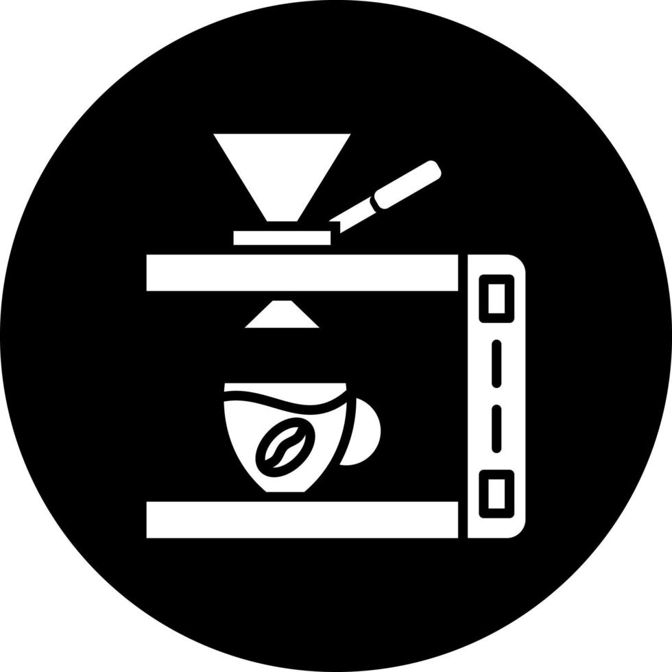 caffè dripper vettore icona stile