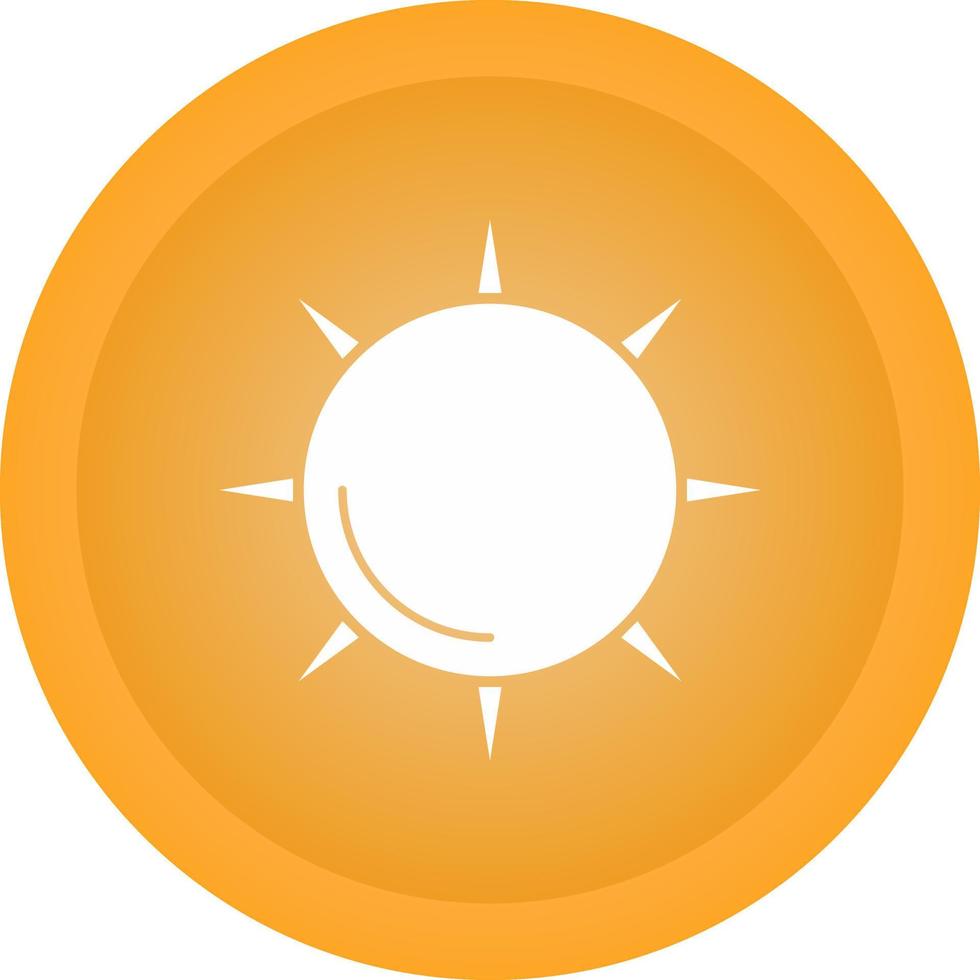 icona di vettore del sole