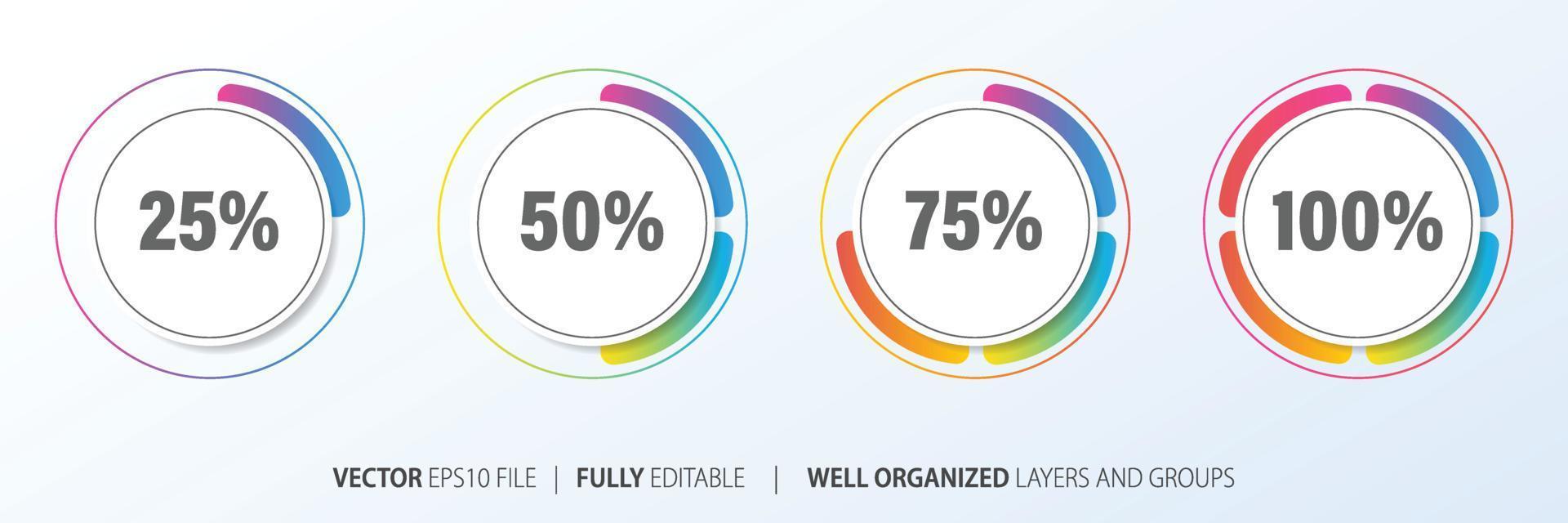 quattro numerato rettangolare montatura posto nel orizzontale riga. concetto di 4 stadi di marketing strategia. moderno piatto Infografica design modello. semplice vettore illustrazione per attività commerciale presentazione