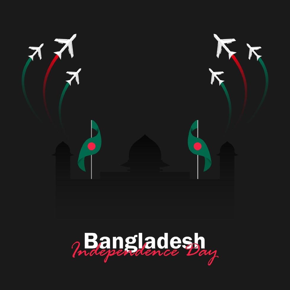 celebrazione della giornata nazionale del bangladesh il 26 marzo vettore
