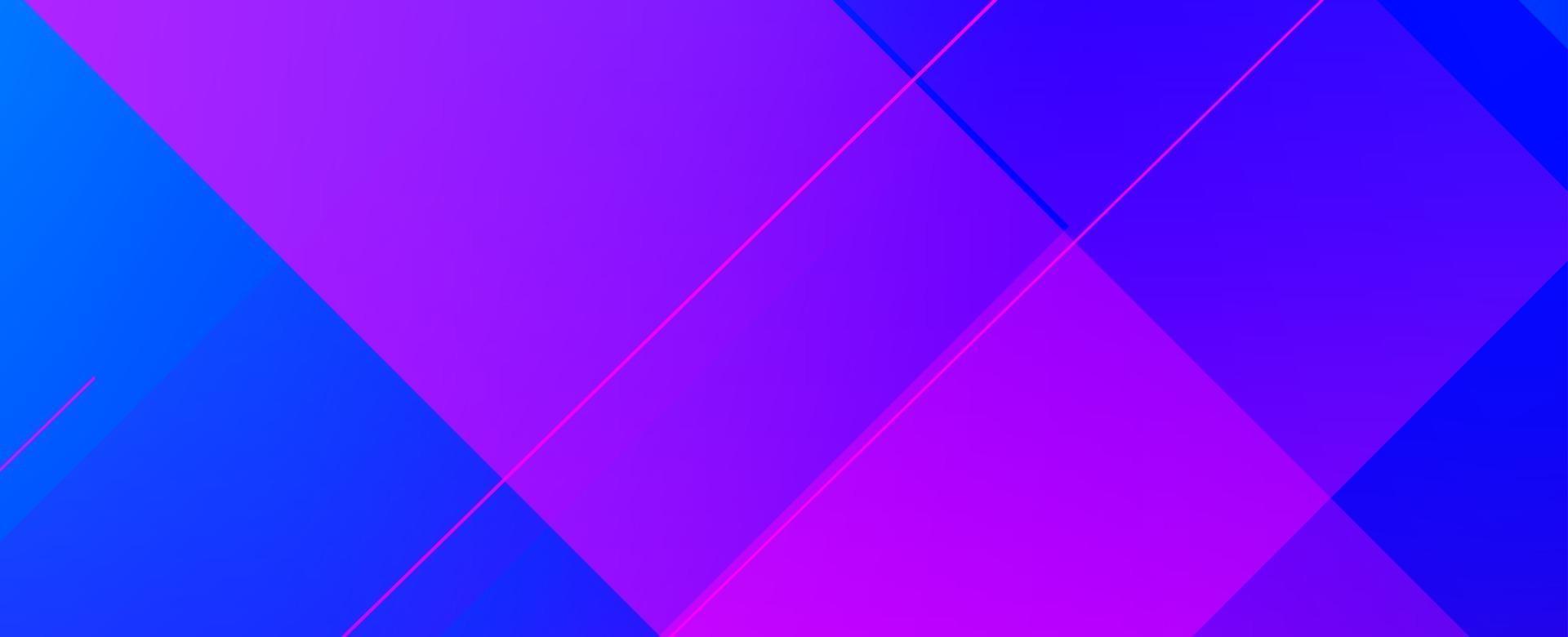 astratto geometrico viola moderno elegante liscio sfondo scuro banner vettore