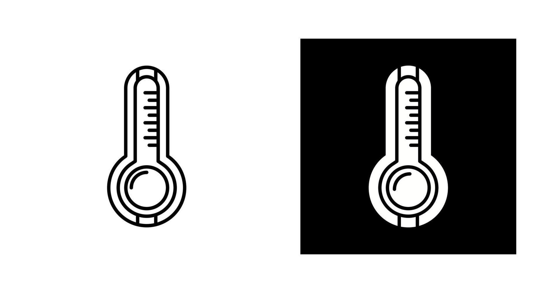 termometro vettore icona