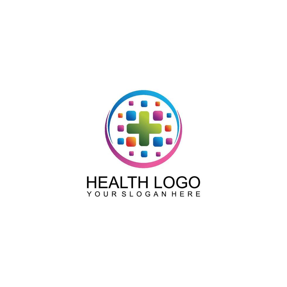 medico vettore icona logo design