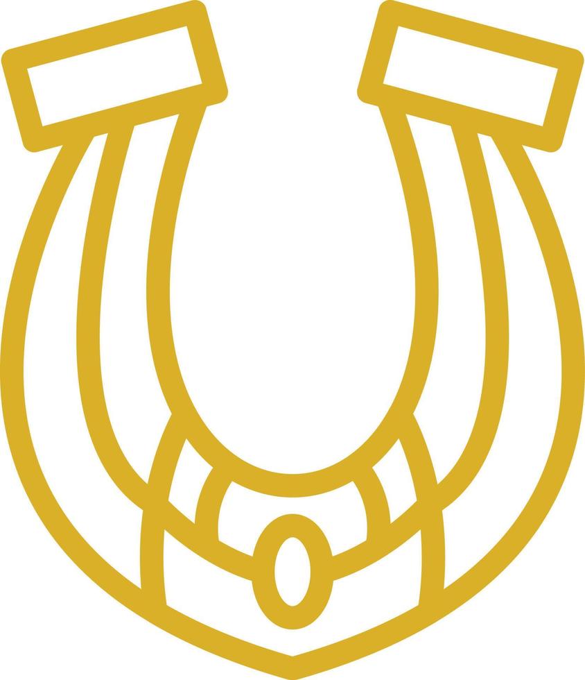 ferro di cavallo vettore icona design