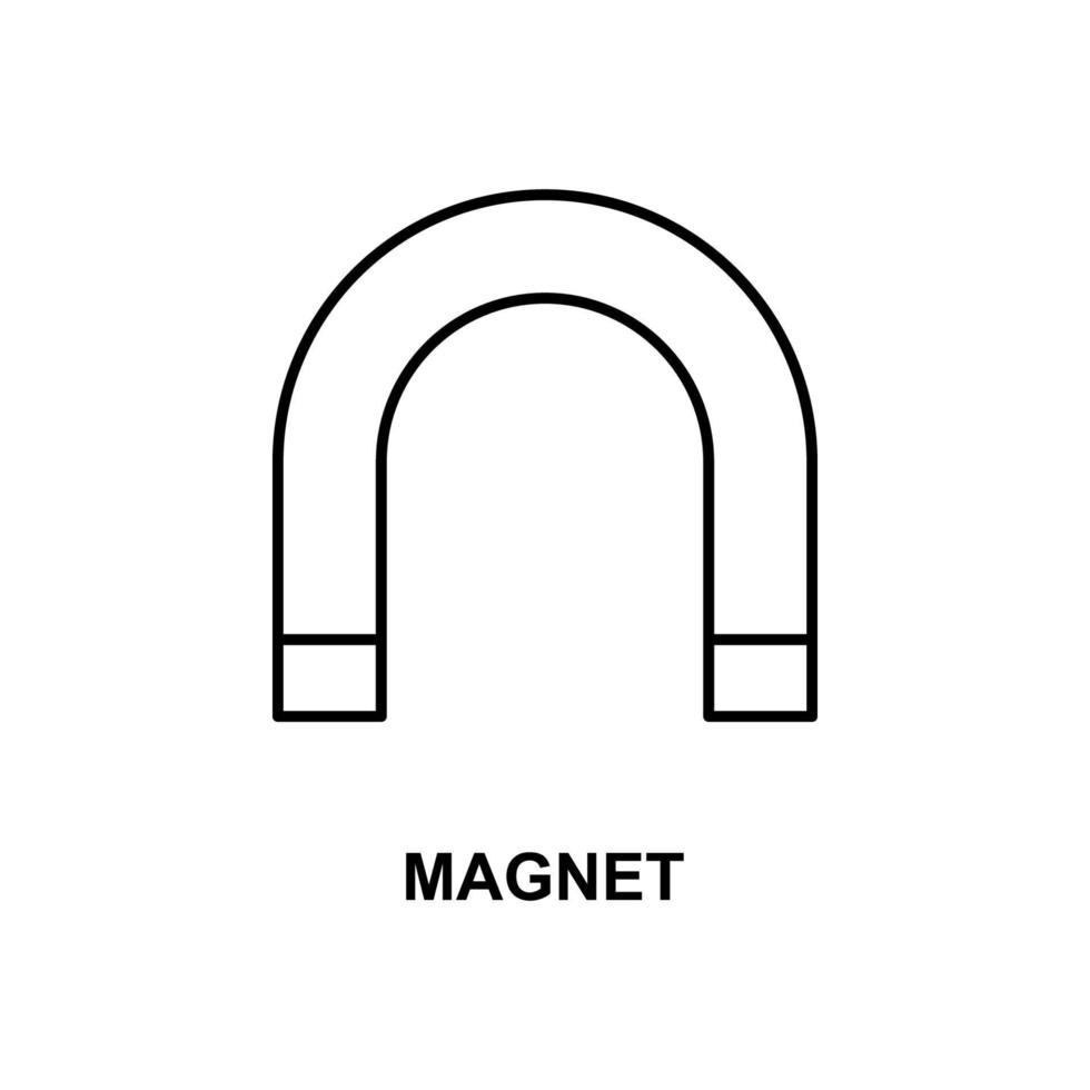 icona di vettore del magnete