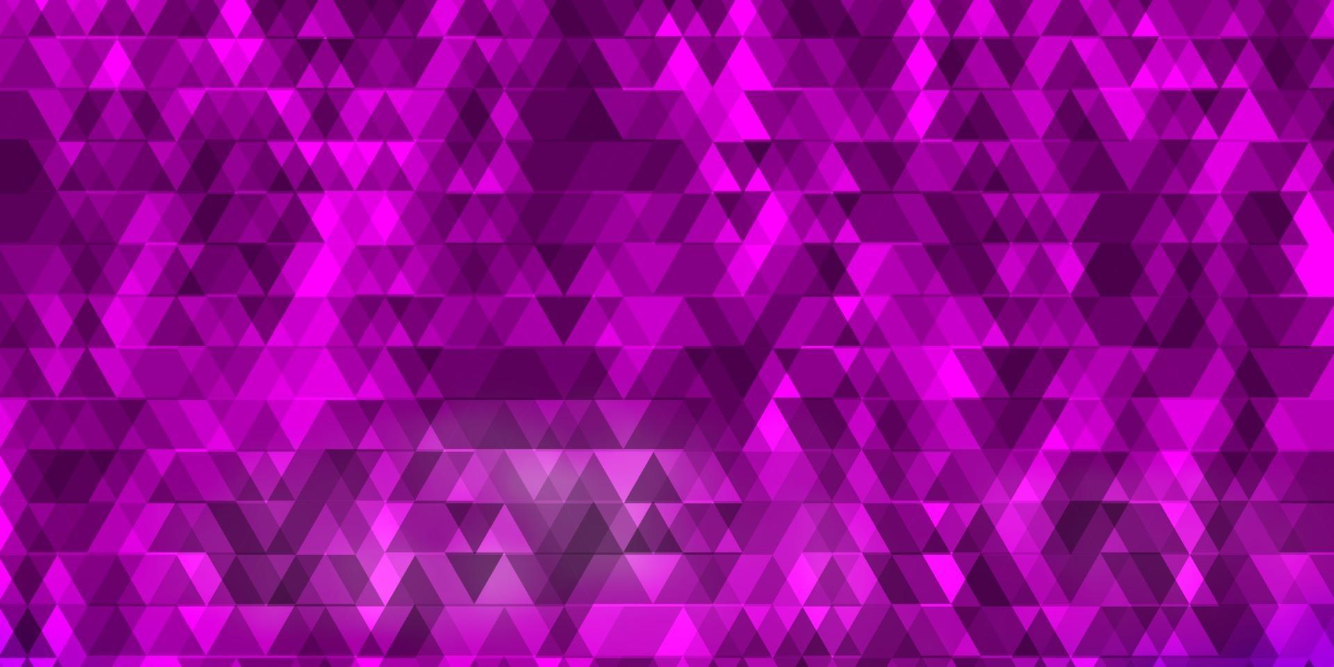 sfondo vettoriale rosa chiaro, blu con linee, triangoli.