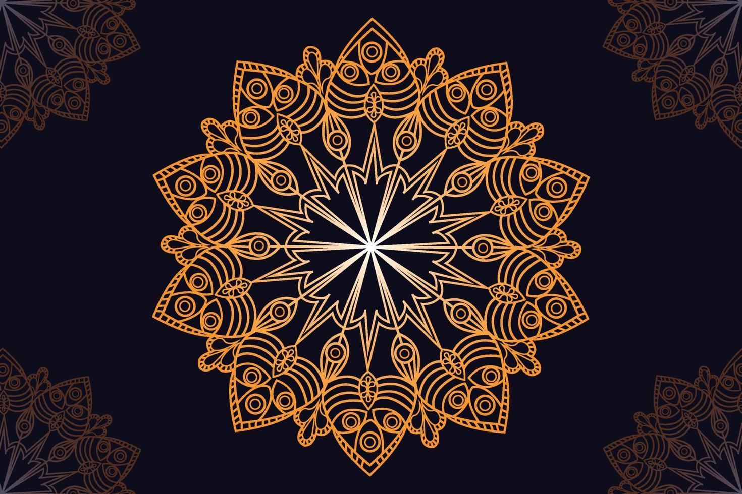 semplice mandala colorazione pagina. ornamento il giro mandala. geometrico  cerchio elemento. caleidoscopio, medaglione, yoga, India, Arabo.  colorazione pagina per bambini e adulti. lusso mandala sfondo 22206175 Arte  vettoriale a Vecteezy