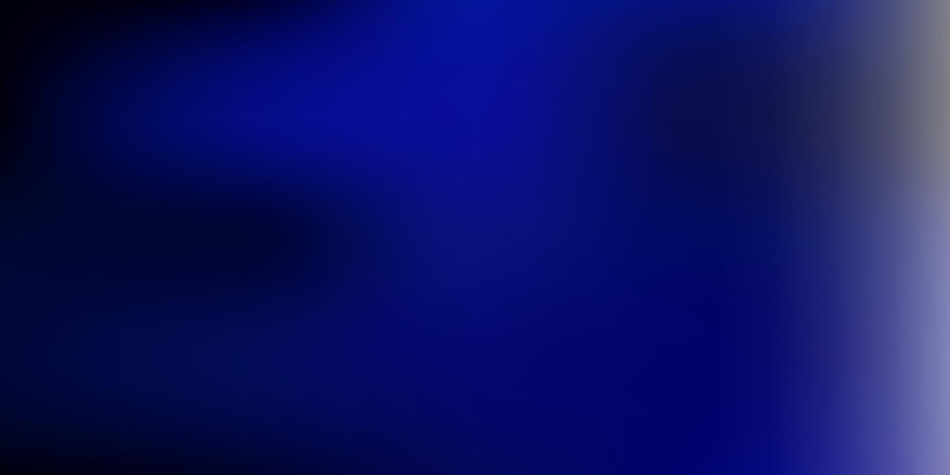 layout sfocatura sfumatura vettoriale blu scuro.
