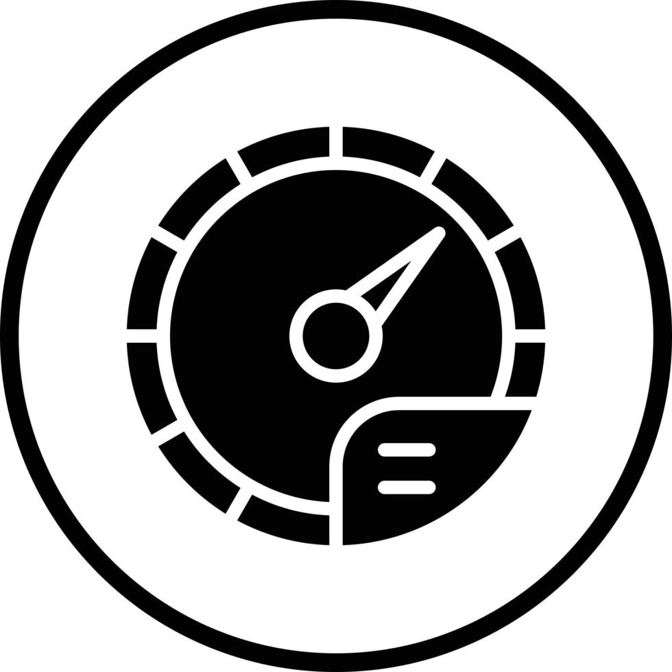tachimetro vettore icona design