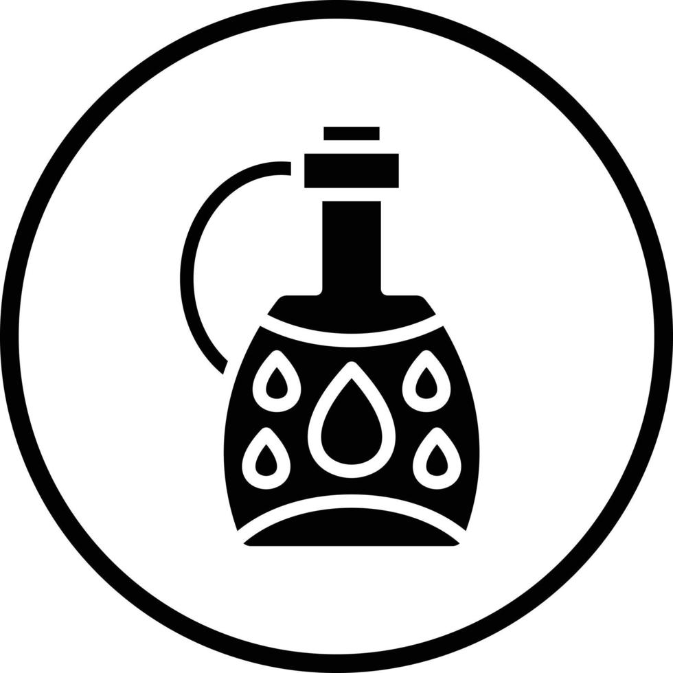 acqua mensa vettore icona design