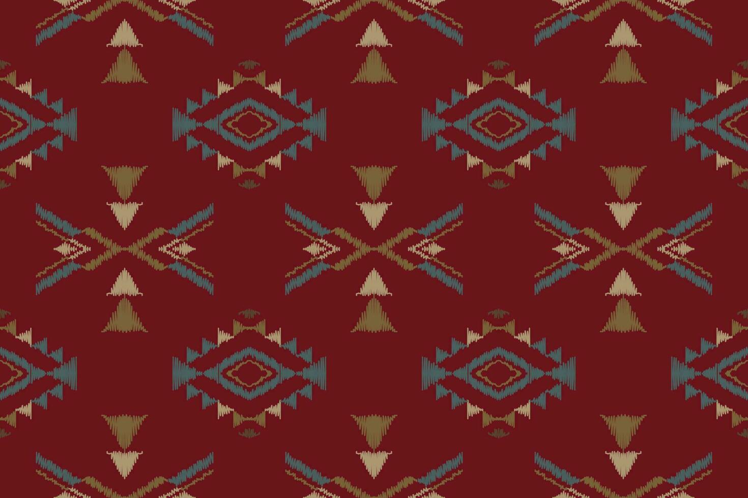 ikat modello, motivo ikat azteco popolare ricamo, messicano azteco geometrico rombo arte ornamento Stampa. digitale file design per Stampa trama, tessuto, sari, sari, tappeto, tappeto, batik vettore