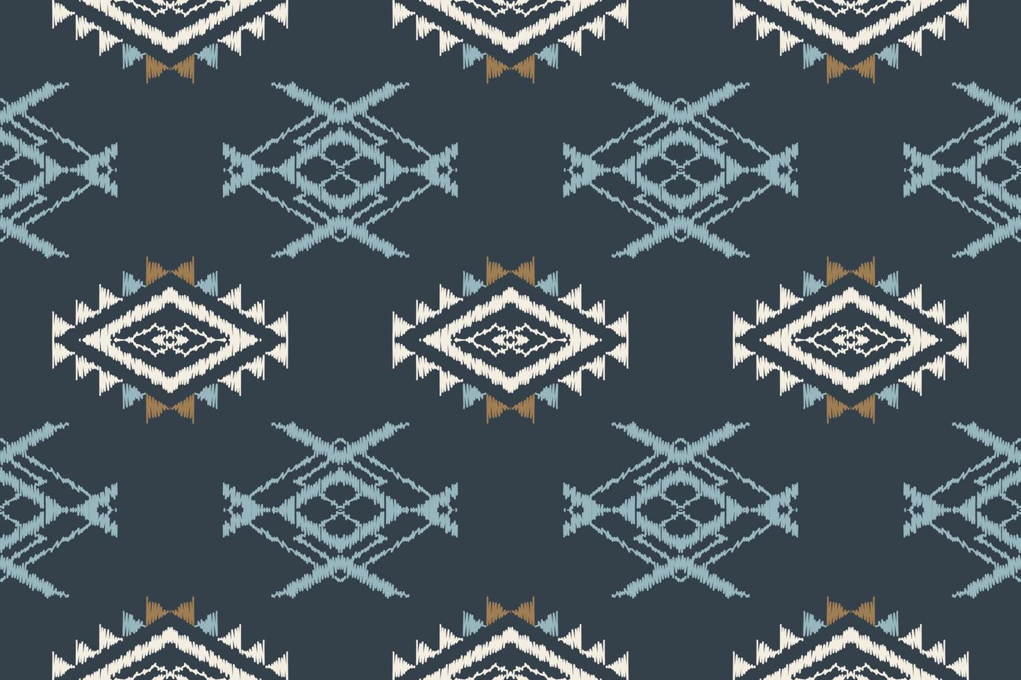 ikat sfondo, motivo ikat azteco popolare ricamo, messicano azteco geometrico rombo arte ornamento Stampa. digitale file design per Stampa trama, tessuto, sari, sari, tappeto, tappeto, batik vettore