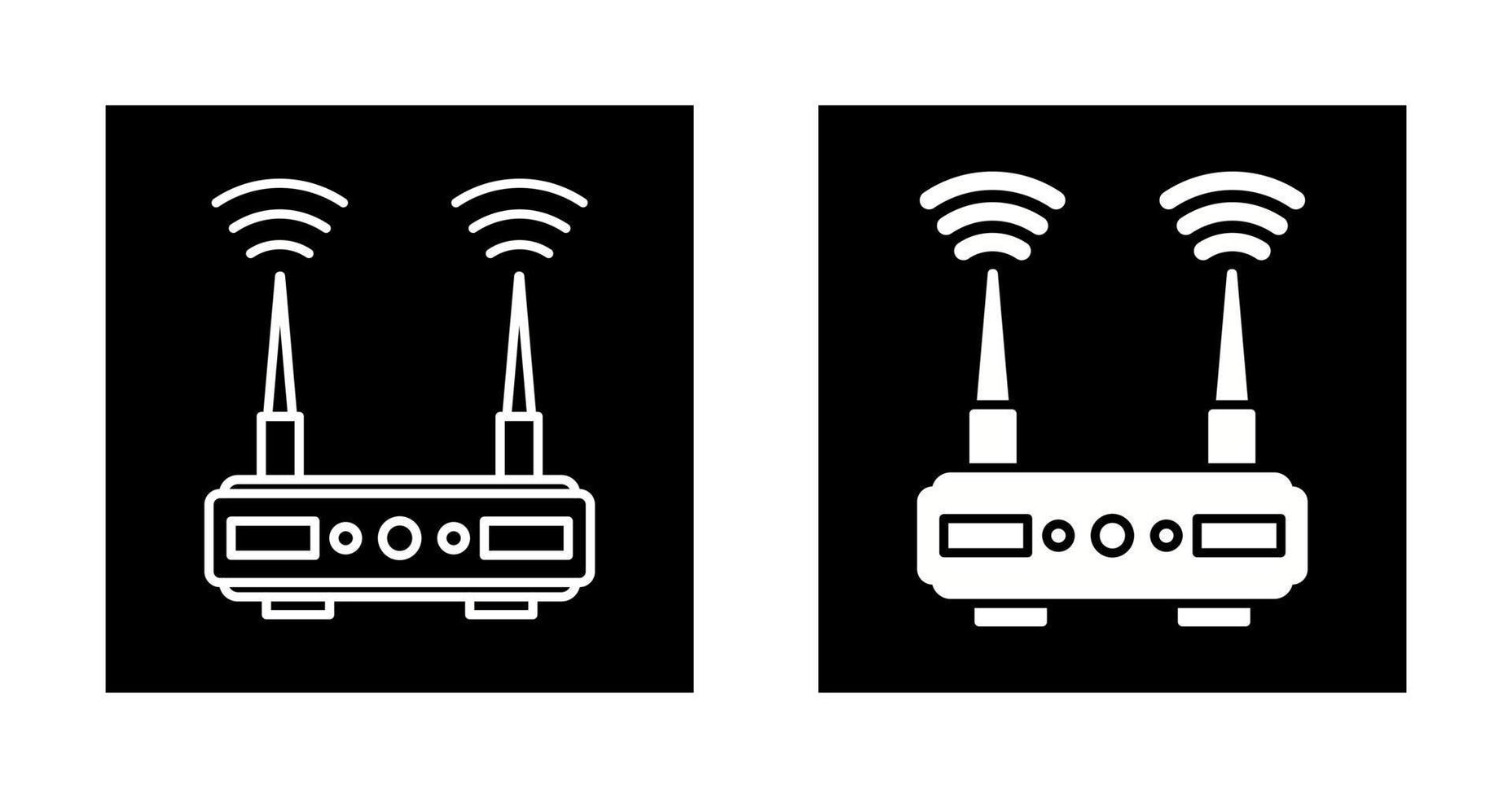 icona di vettore del router