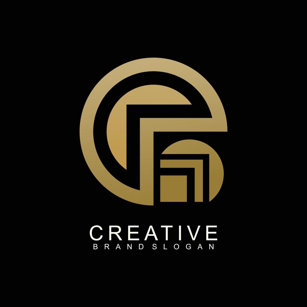 creativo logo collezione, media e creativo idea logo design modello vettore