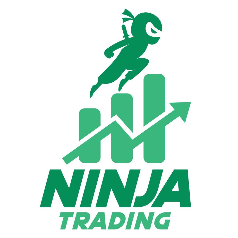 moderno vettore piatto design semplice minimalista logo modello di ninja commerciante i saldi marketing portafortuna personaggio vettore collezione per marca, emblema, etichetta, distintivo. isolato su bianca sfondo.