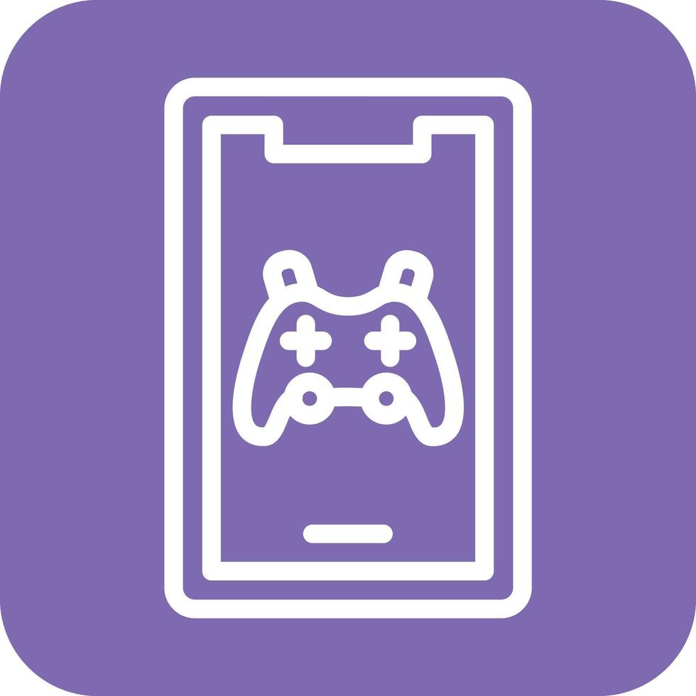 mobile gioco icona vettore design