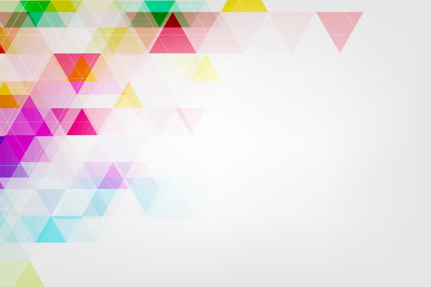 vettore sfondo colorato astratto creato da forme geometriche.