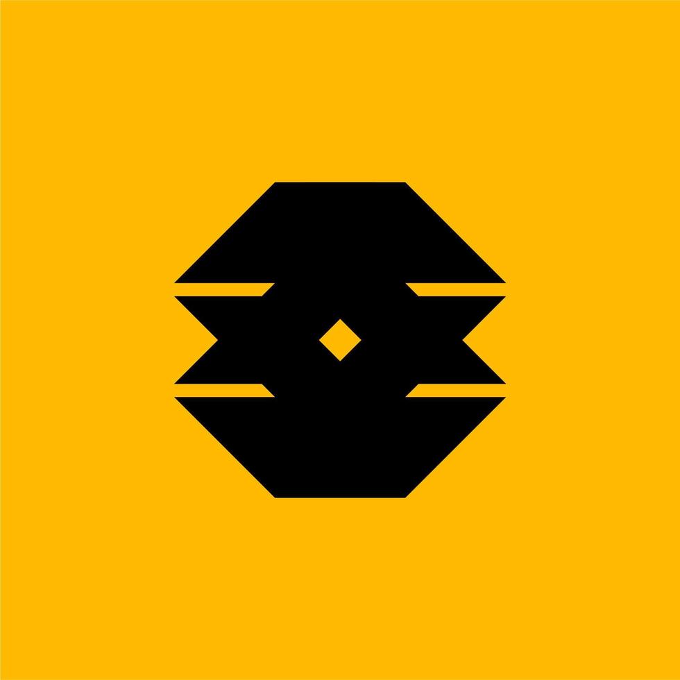 vettore astratto lettera logo abcdefghijklmnopqrstuvwxyz assortito forme, astratto geometria logo