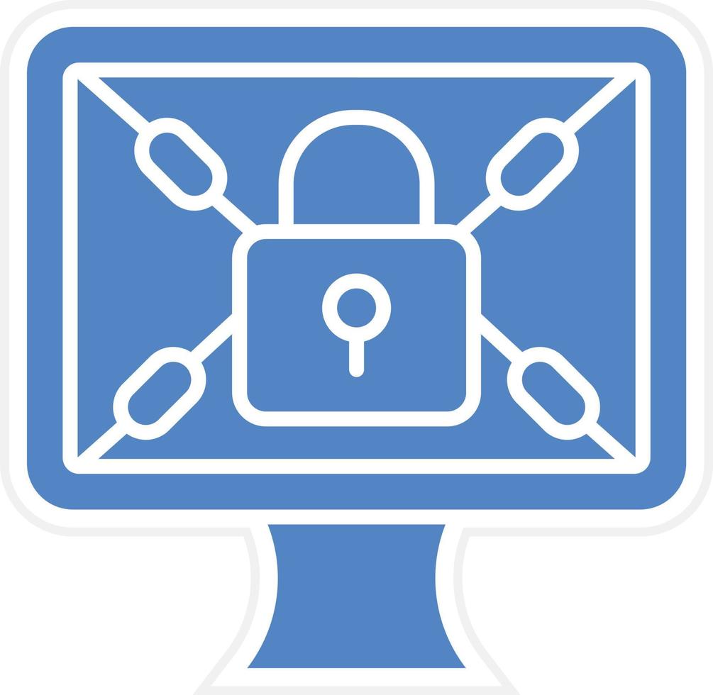 ransomware vettore icona design