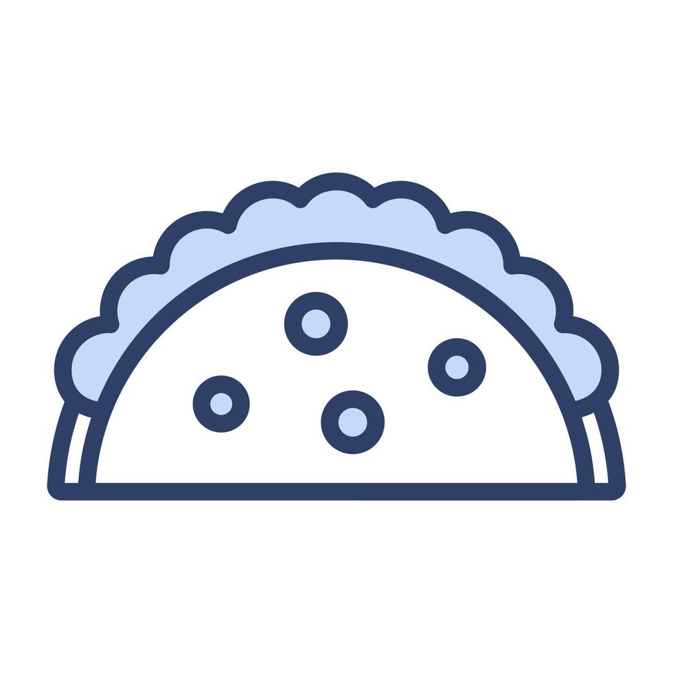 burrito vettore design nel di moda stile, facile per uso icona