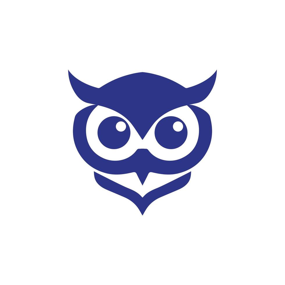 gufo logo saggio uccello logo gufo simbolo logo per formazione scolastica a5 vettore