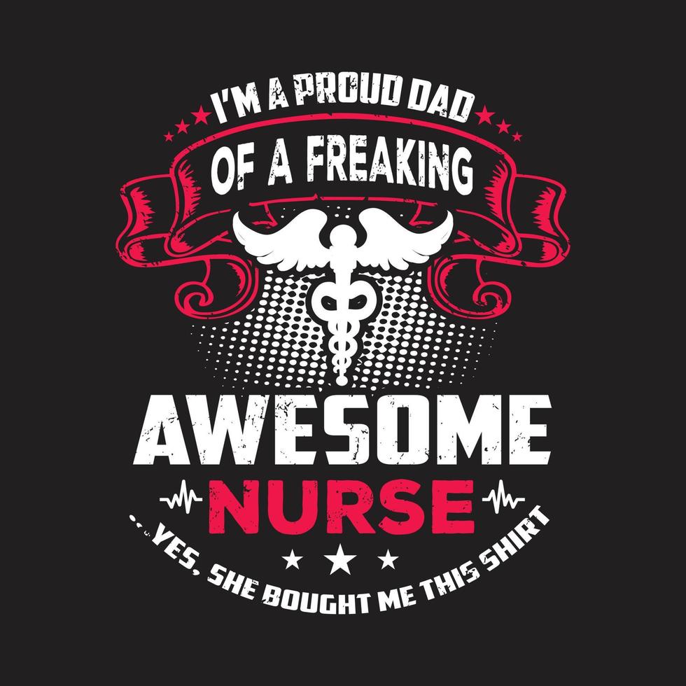 infermieri citazioni t camicia design vettore grafico