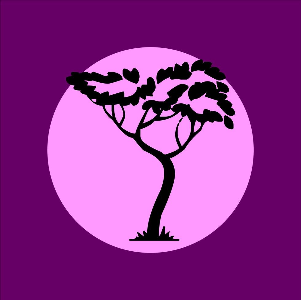 Questo illustrazione di un' albero è un' colorato e dettagliato raffigurazione di un' lussureggiante foresta albero. Perfetto per uso nel educativo materiali, natura guide, e marketing materiale per eco-friendly prodotti. vettore