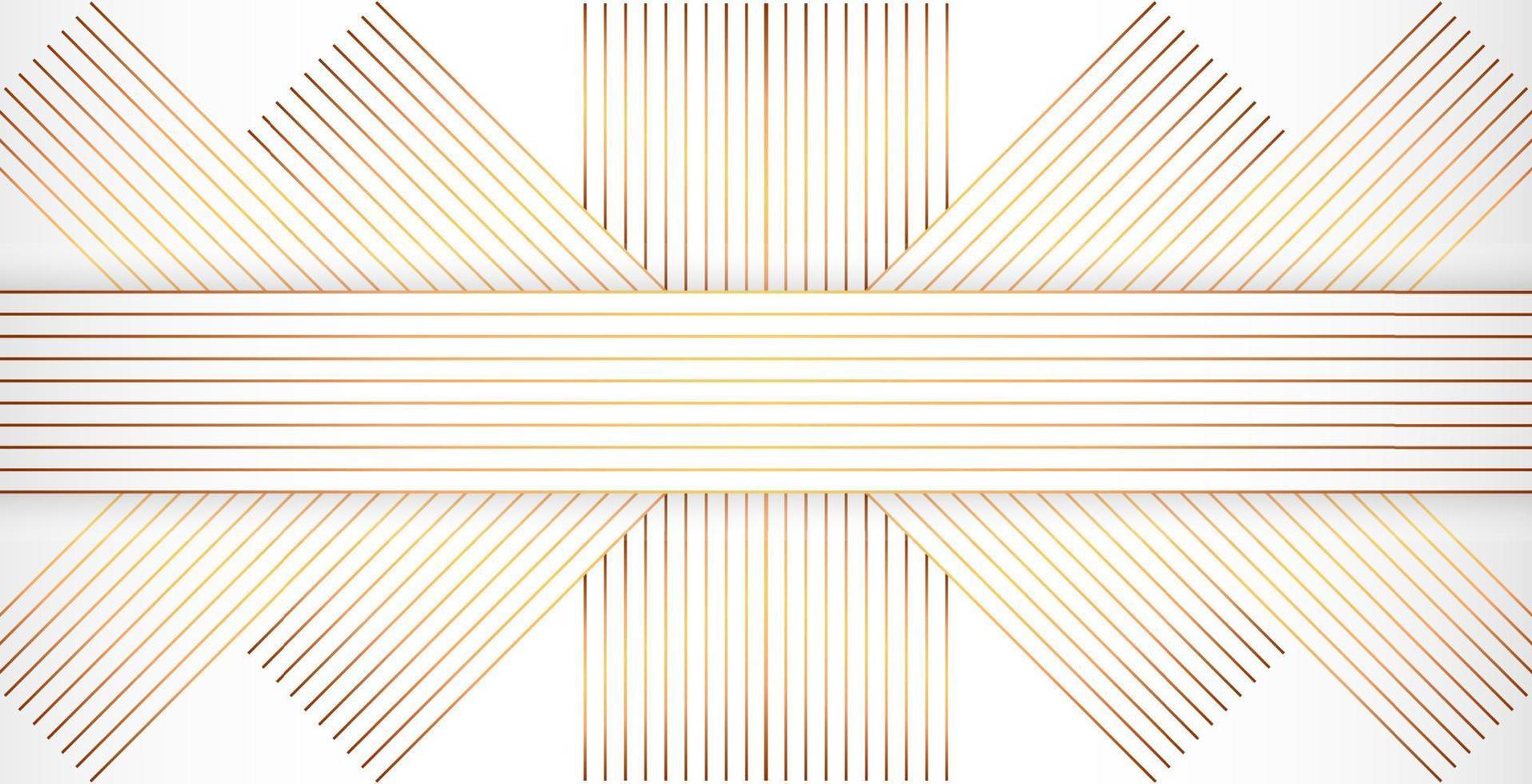 astratto oro linea geometrico sfondo-02 vettore