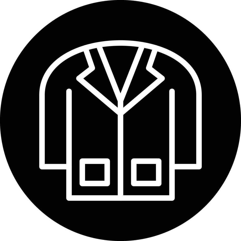 laboratorio cappotto vettore icona design