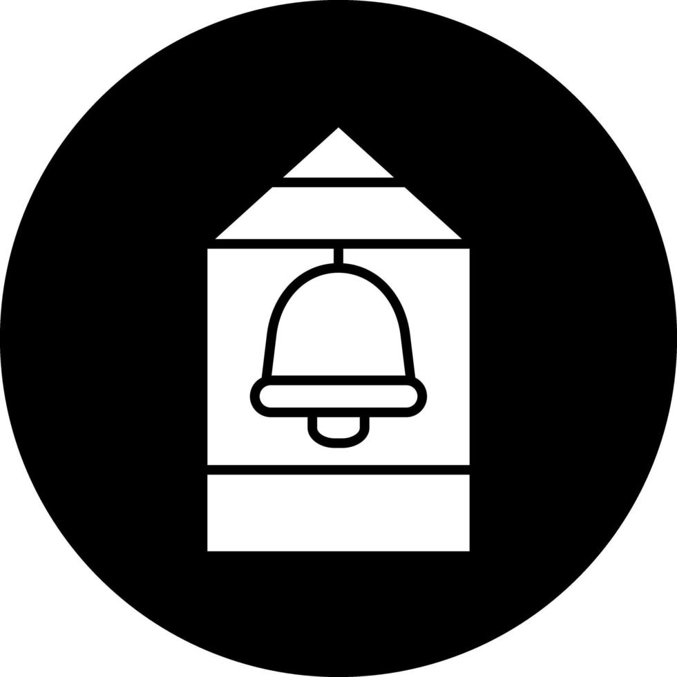 campana Torre vettore icona design