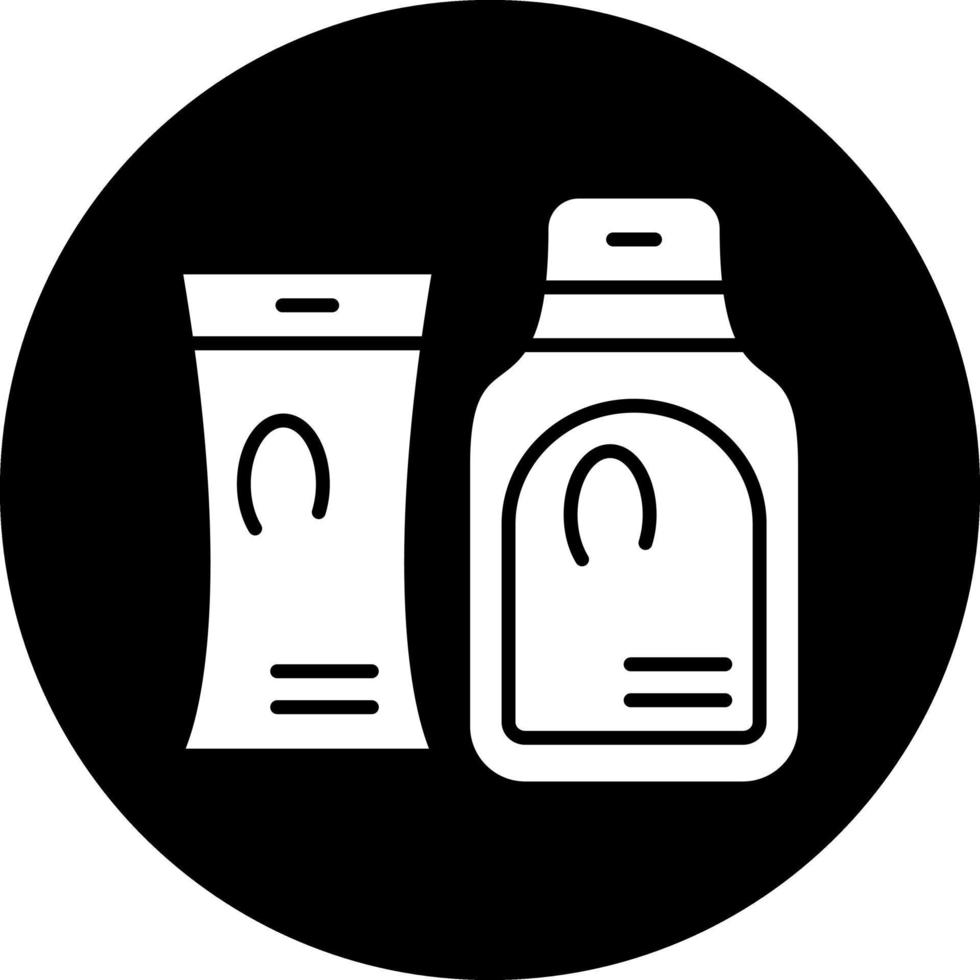 shampoo capelli vettore icona design