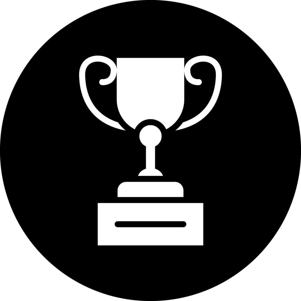 trofeo vettore icona design