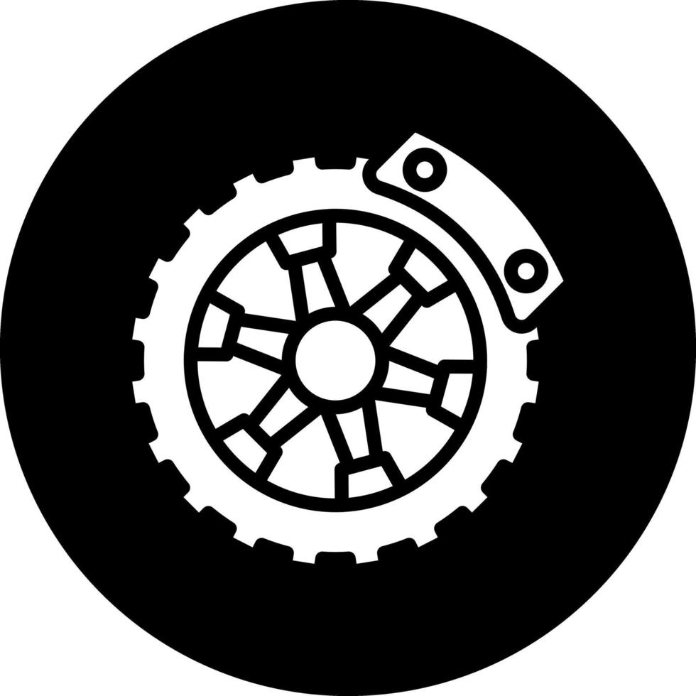 freno disco vettore icona design
